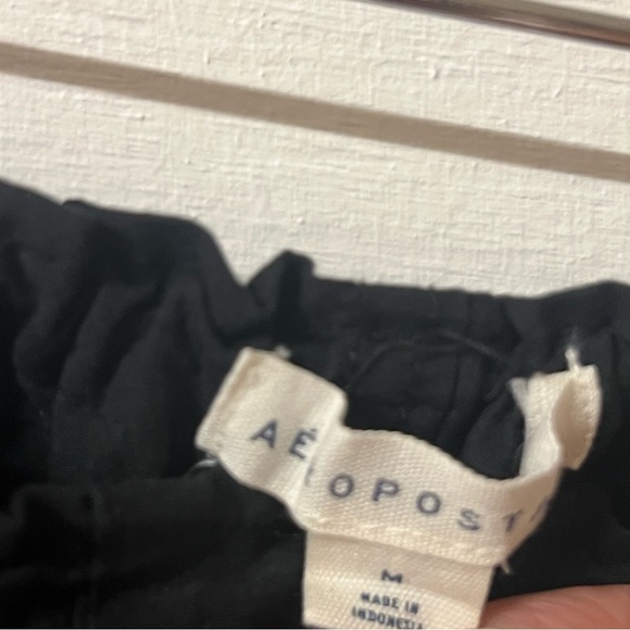 Aeropostale Parachute Cargo Y2K Skater Gorpcore Maxi Black Size Medium - Picture 4 of 9